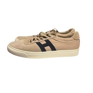HUF Soto Skateboarding Shoe Mens 9 Wheat Suede Canvas Low Top